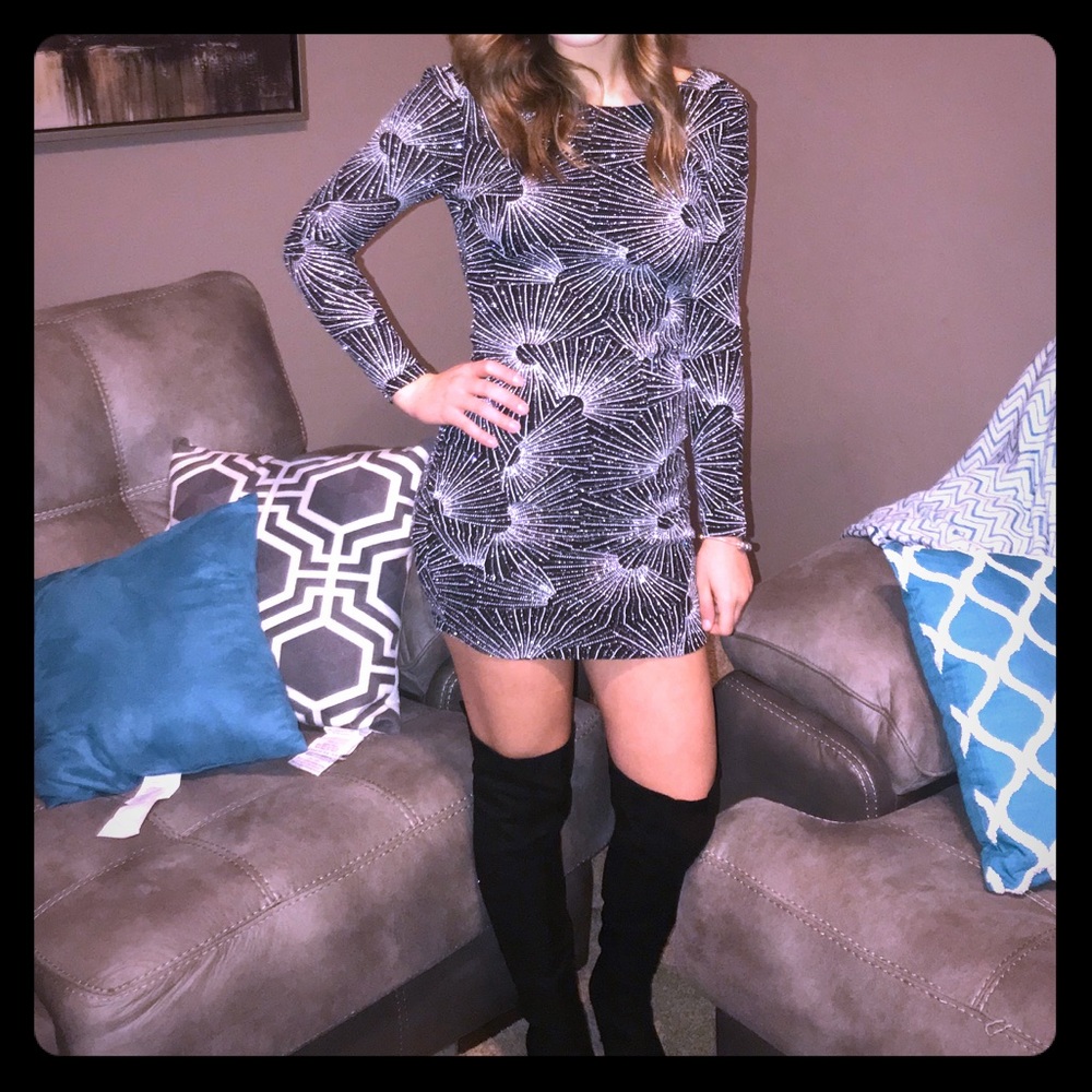 Sparkly tight dress